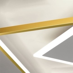 Moderne Taklampe Geometrisk Firkantet Taklampe