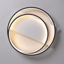 Moderne Taklampe Rund, Innfelt Taklampe