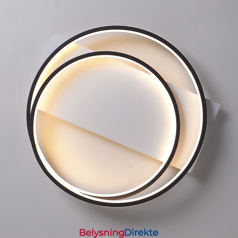 Moderne Taklampe Rund, Innfelt Taklampe