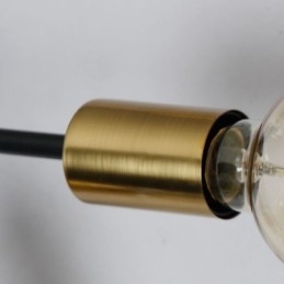 Moderne Taklampe I Svart Vintage-Stil