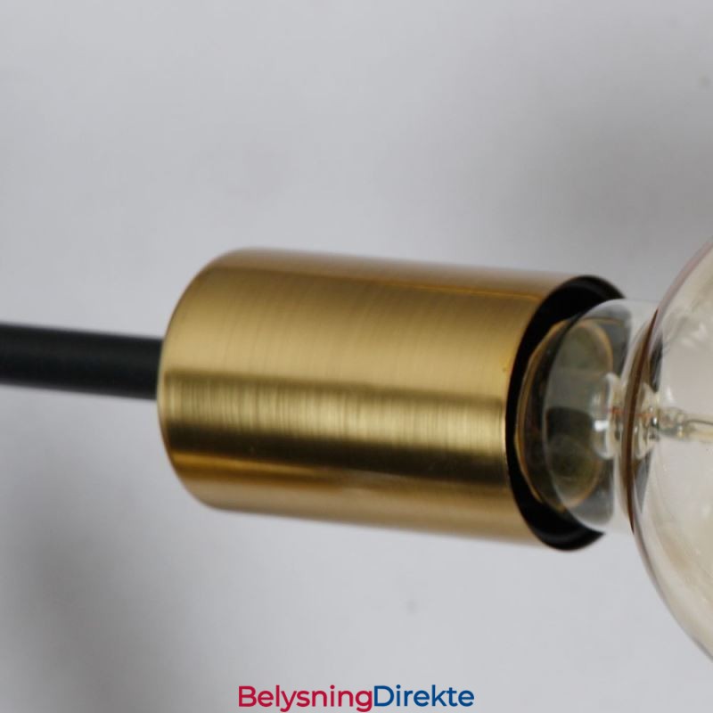 Moderne Taklampe I Svart Vintage-Stil