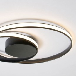 Moderne Taklamper Doble Runde Lamper