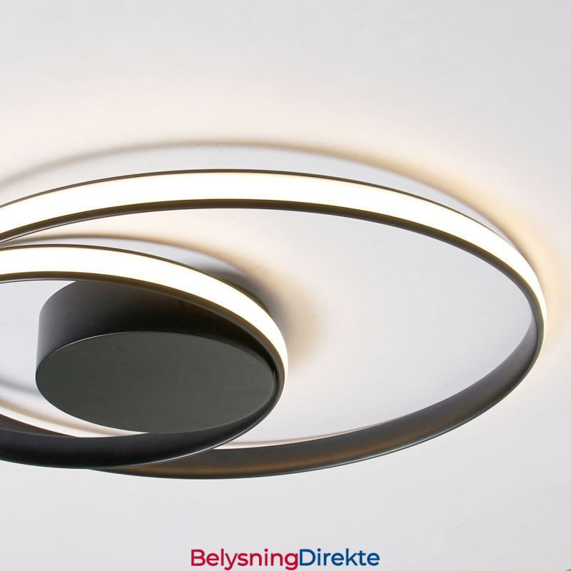 Moderne Taklamper Doble Runde Lamper