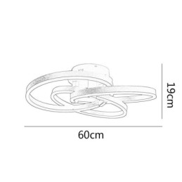 Moderne Taklampe Med 3 Ringer