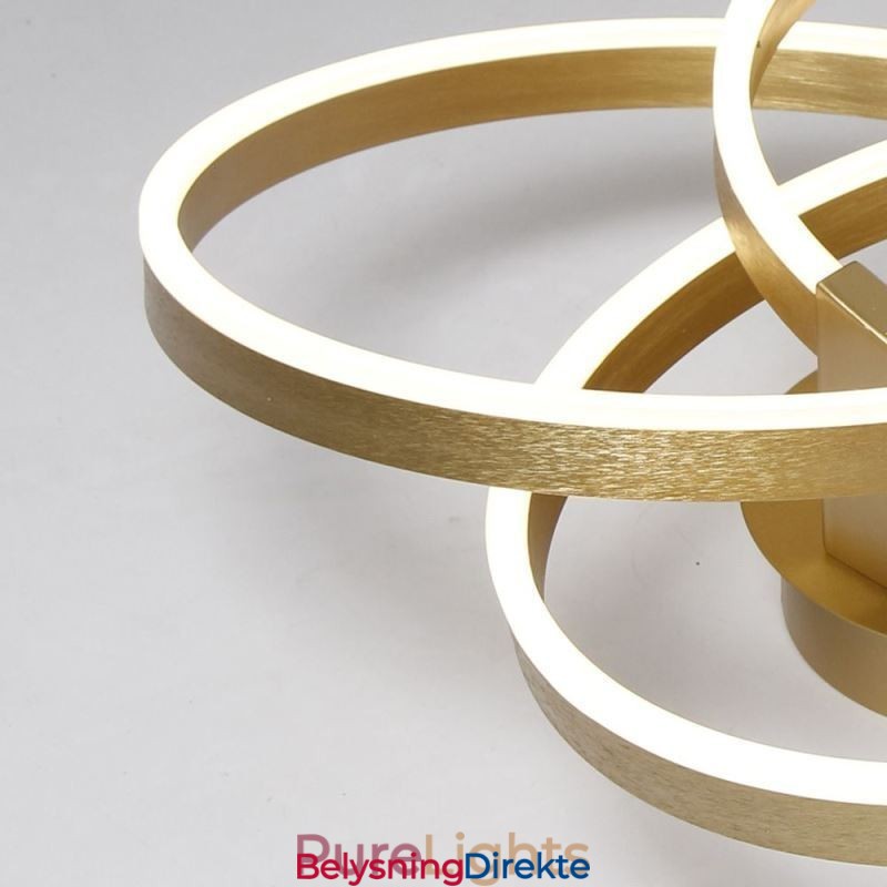 Moderne Taklampe Med 3 Ringer