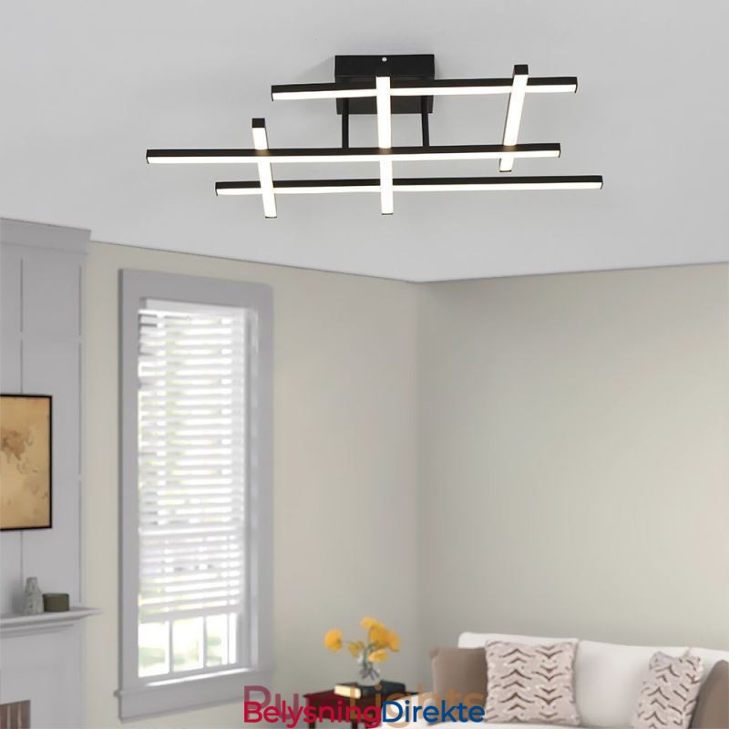 Innfelt Taklampe I Aluminium Taklampe