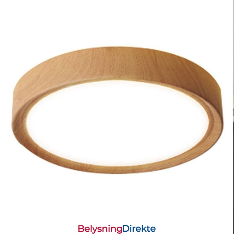 Japansk Taklampe I Tre