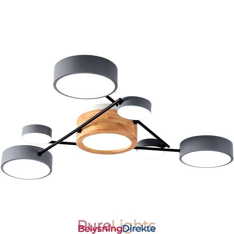 Moderne Molekylærformet Akryl Taklampe