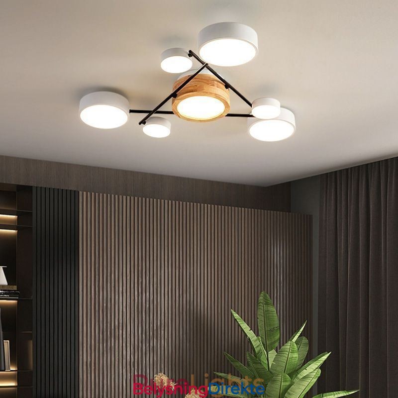 Moderne Molekylærformet Akryl Taklampe