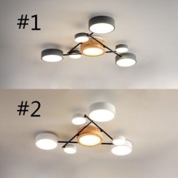 Moderne Molekylærformet Akryl Taklampe