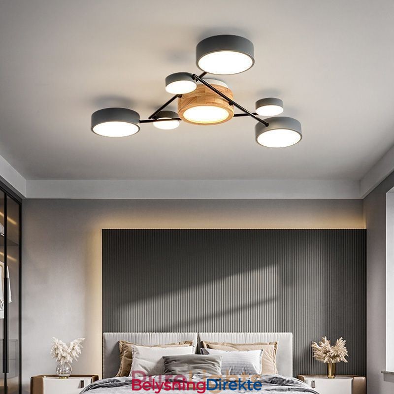 Moderne Molekylærformet Akryl Taklampe