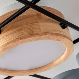 Moderne Molekylærformet Akryl Taklampe