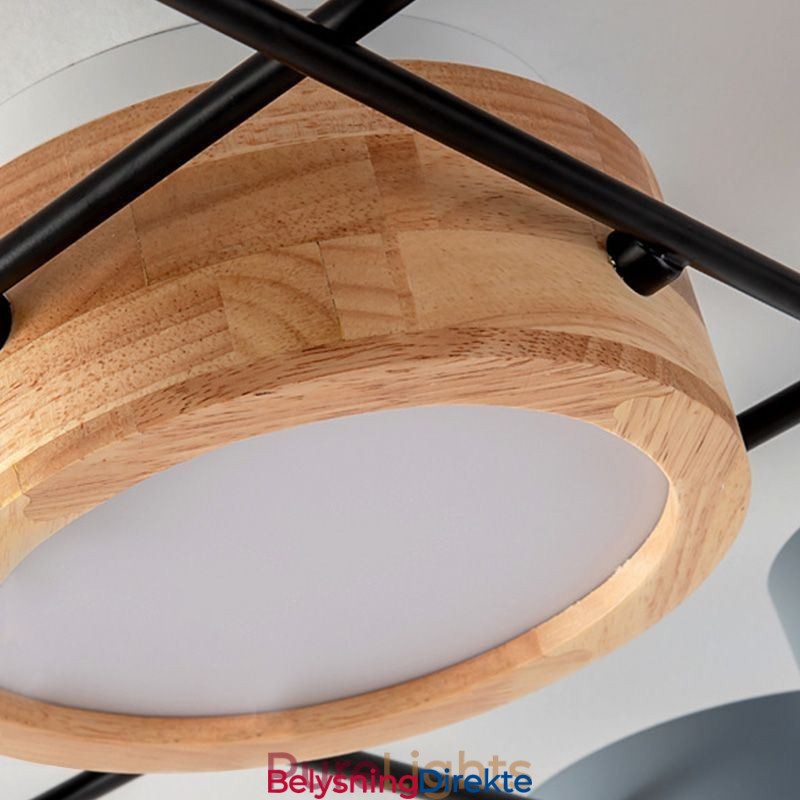 Moderne Molekylærformet Akryl Taklampe