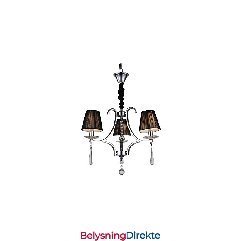 Moderne Samtidskrone I Krystall I Krom I Metall