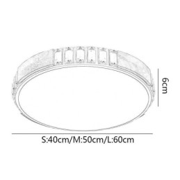 Japansk Taklampe Minimalistisk Innfelt Belysningsarmatur