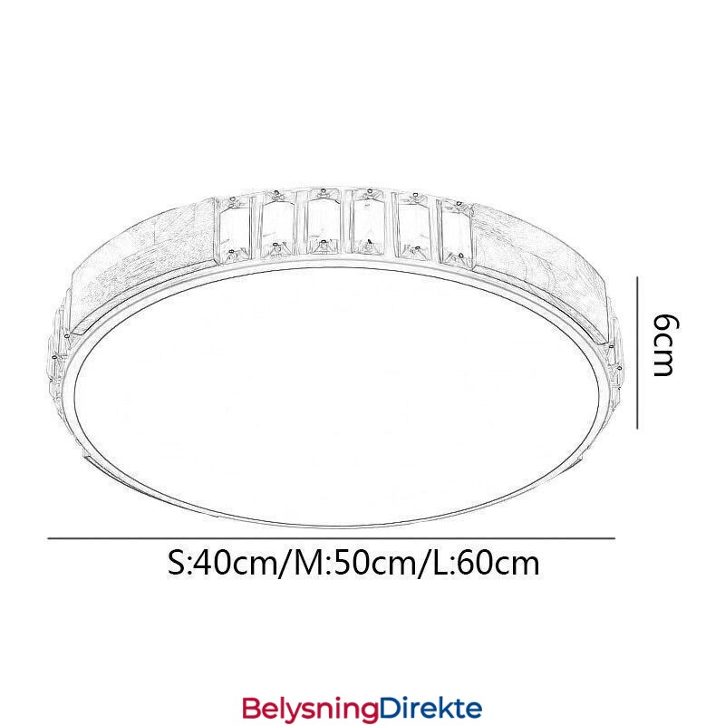 Japansk Taklampe Minimalistisk Innfelt Belysningsarmatur
