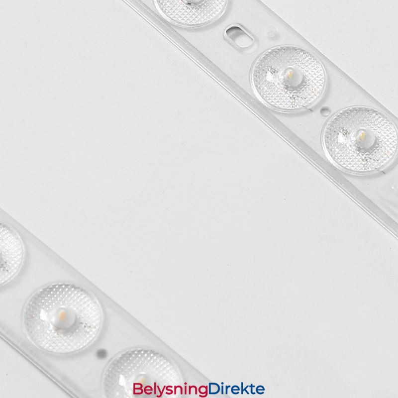 Moderne Taklampe Med Skjøting, Rektangulær Taklampe