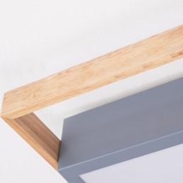 Moderne Taklampe Med Skjøting, Rektangulær Taklampe