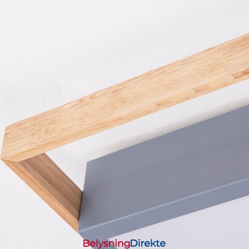 Moderne Taklampe Med Skjøting, Rektangulær Taklampe