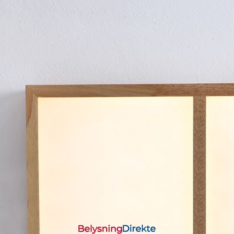 Japansk Akryl Taklampe Geometrisk Tre Taklampe