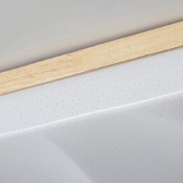 Japansk Akryl Taklampe Firkantet Bølgepapp Taklampe