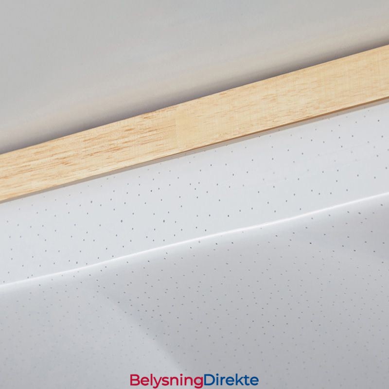 Japansk Akryl Taklampe Firkantet Bølgepapp Taklampe