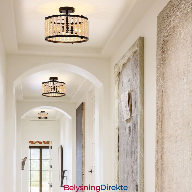 3-Lys Takbelysning Treperle Taklampe Entré