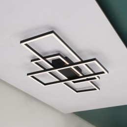 Moderne Taklampe Geometrisk Firkantet Taklampe