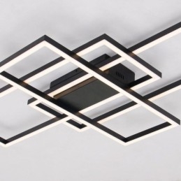 Moderne Taklampe Geometrisk Firkantet Taklampe