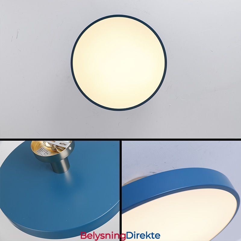 Moderne Runde Taklamper I Akryl