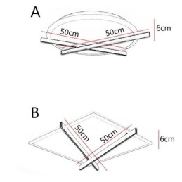 Nordisk Taklampe Med Kunstklokkedesign