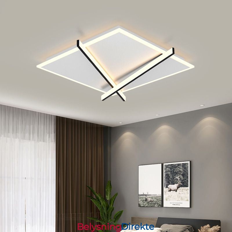 Nordisk Taklampe Med Kunstklokkedesign