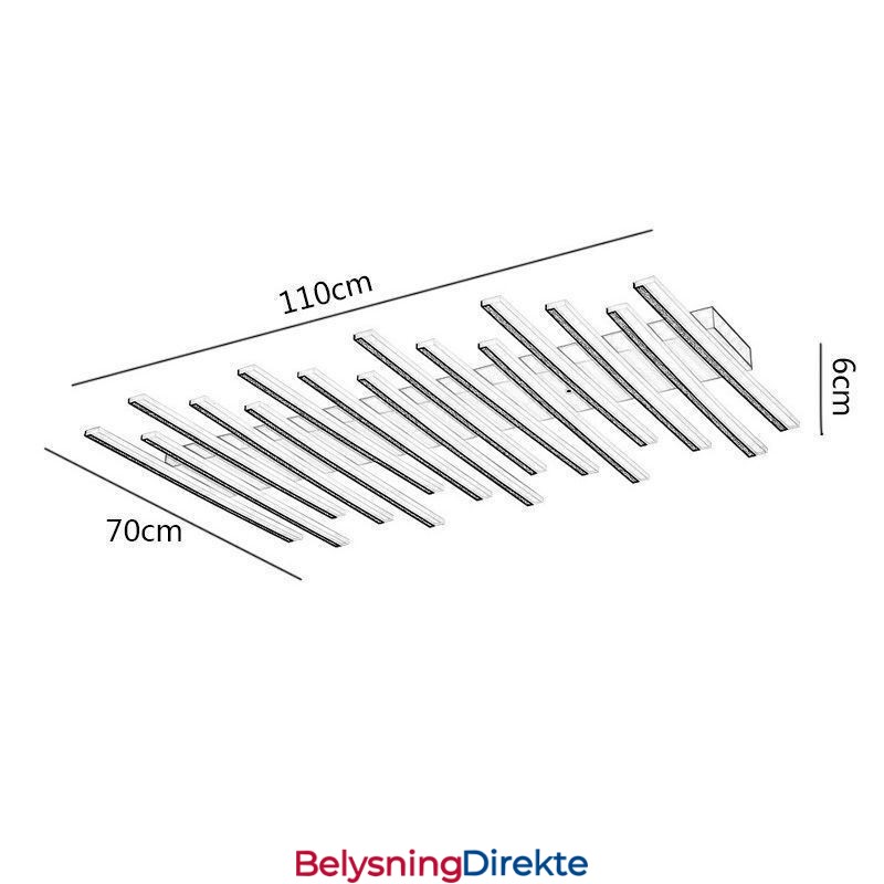 Kreativ Taklampe Med Piano-Nøkkel