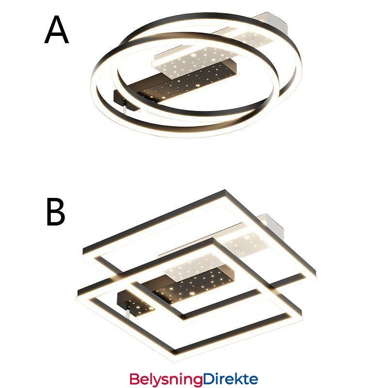 Moderne Taklamper Stjernetaklampe