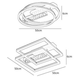 Moderne Taklamper Stjernetaklampe