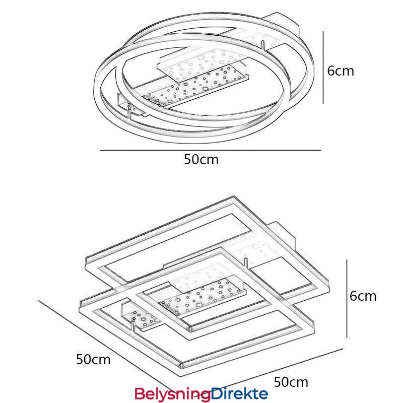 Moderne Taklamper Stjernetaklampe