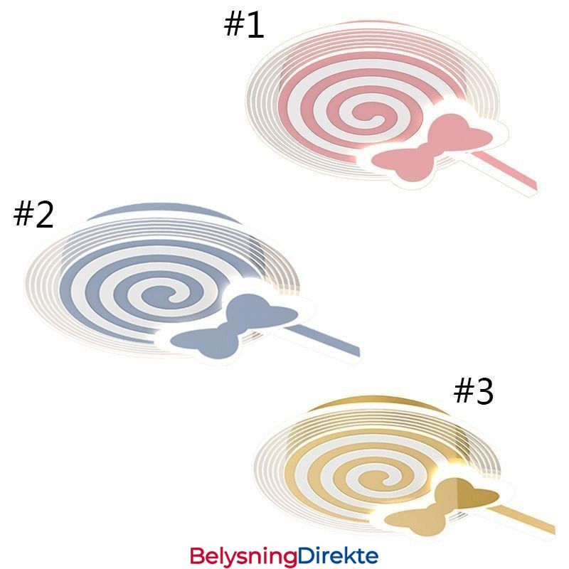 Moderne Taklampe Lollipop Taklampe For Barn