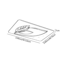 Luksuriøs Taklampe Kreativ Taklampe Med Bladdesign