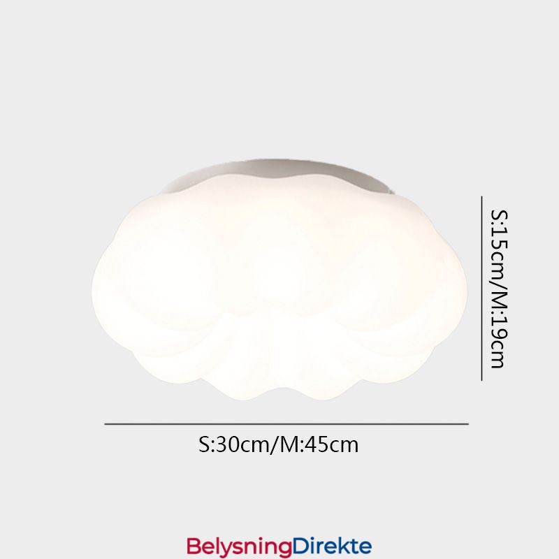 Kreativitetstaklampe Gresskarformede Lys