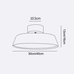 Moderne Taklampe Veranda Nordisk Macaron Taklampe