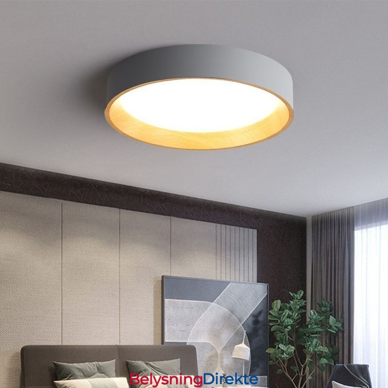 Taklampe Moderne Minimalistisk Innfelt Panellampe