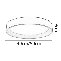 Taklampe Moderne Minimalistisk Innfelt Panellampe