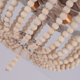 Treperlet Taklampe I Gårdshus Med Treperler, Innfelt, 3 Lysarmaturer