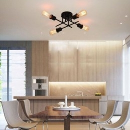 Innfelt Taklampe Med 4 Lysuttak