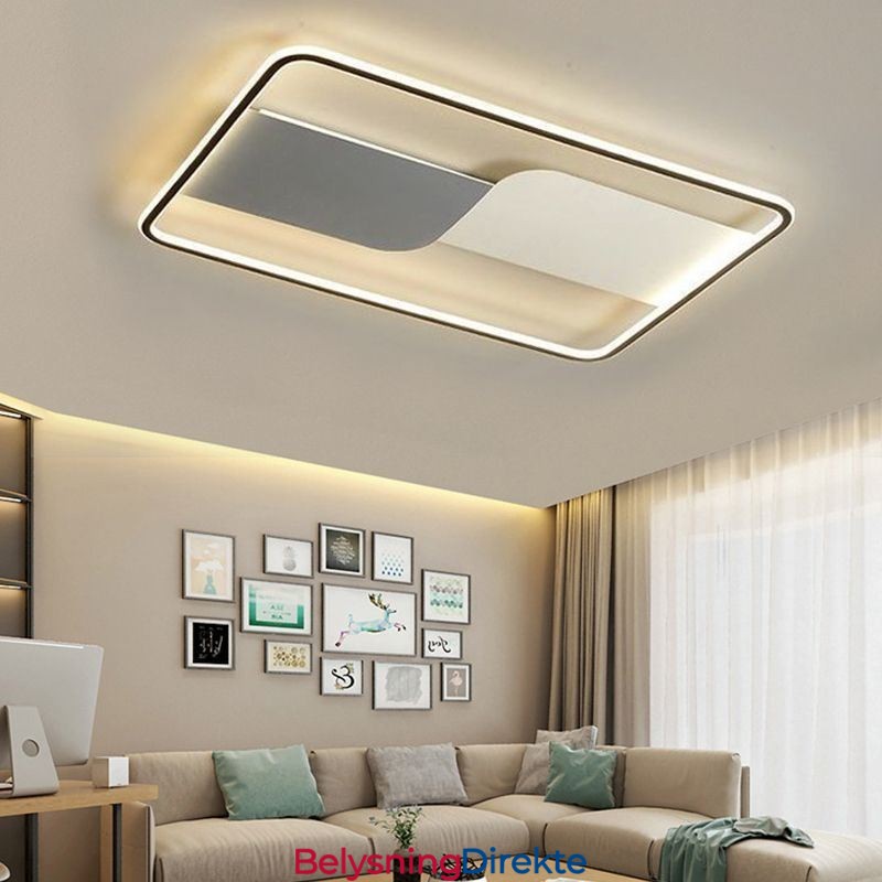 Moderne Taklamper Rektangulære Innfelte Taklamper 90 * 60 Cm