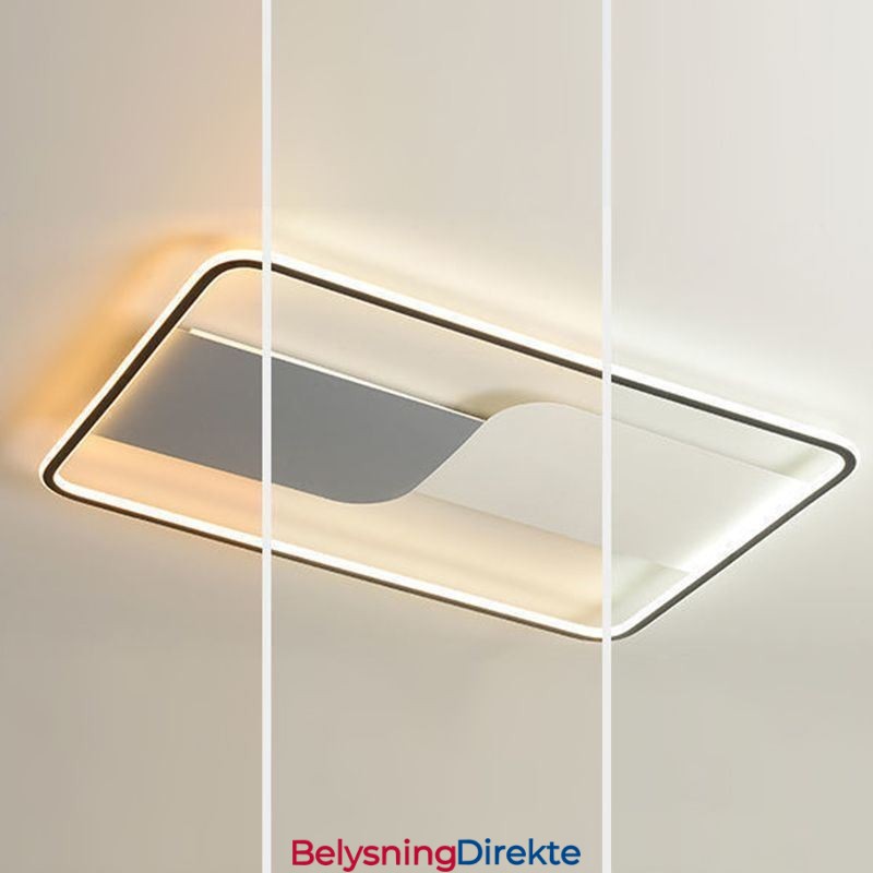 Moderne Taklamper Rektangulære Innfelte Taklamper 90 * 60 Cm