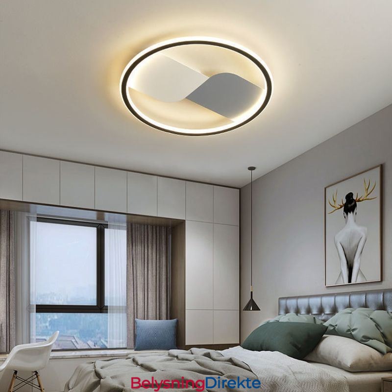 Innfelt Taklampe Rund Innfelt Taklampe