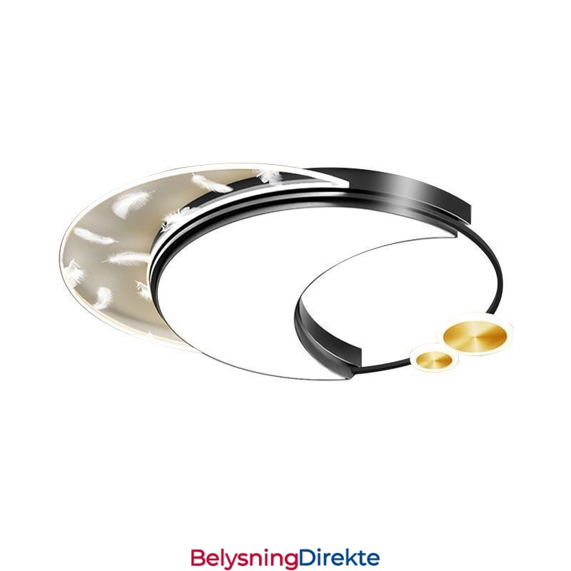 Innfelt Moderne Måneformet Taklampe