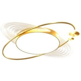 Moderne Innfelt Belysning Kreativ Planet Taklampe