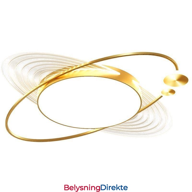 Moderne Innfelt Belysning Kreativ Planet Taklampe